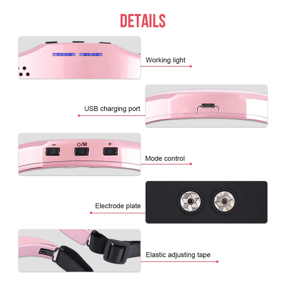 Electric Head Massager with Electrode Pads – Relaxation for Better Sleep and Stress Relief