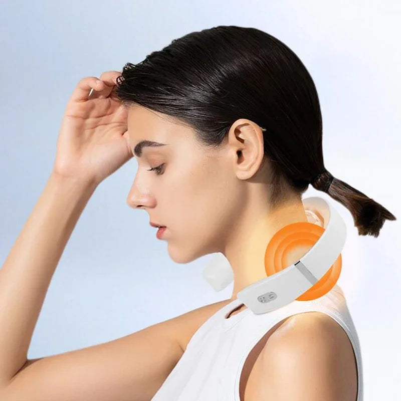 Portable Electric Neck Massager Cervical Relaxation Device for Home, Office & Travel