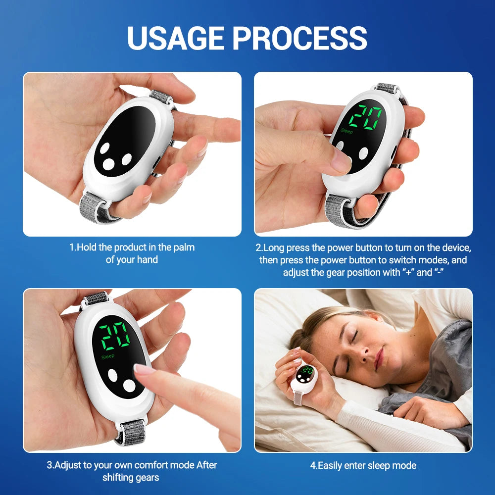 Handheld EMS Relaxation Sleep Aid Device for Best Sleep & Stress Support