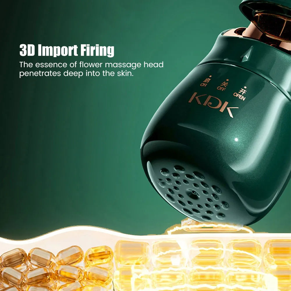 Microcurrent Face Neck & Eye Massage Beauty Device for Skin Care & Relaxation