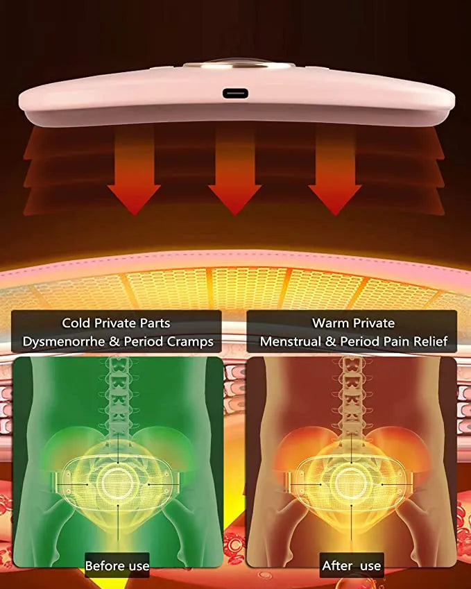Comfortable Menstrual Heating Pad for Women – Self-Warming Belt for Soothing Period Discomfort & Abdominal Relaxation