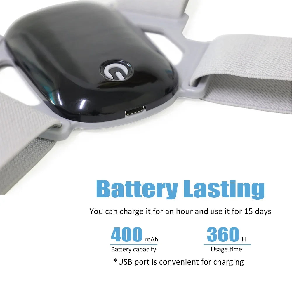 Smart Posture Corrector Belt Sensor for Kids & Adults – Improved Sitting Alignment with Invisible Reminder