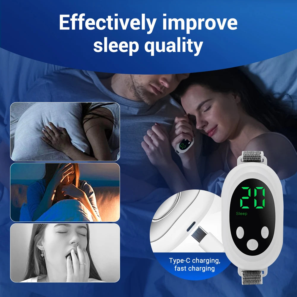 Handheld EMS Relaxation Sleep Aid Device for Best Sleep & Stress Support