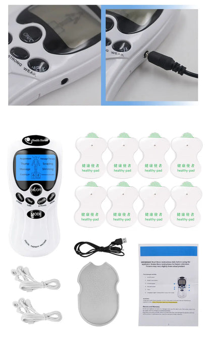 SALORIE 8 Mode EMS Electric Herald Tens Machine Acupuncture Body Massage