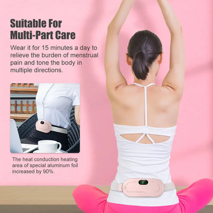 Comfortable Menstrual Heating Pad for Women – Self-Warming Belt for Soothing Period Discomfort & Abdominal Relaxation