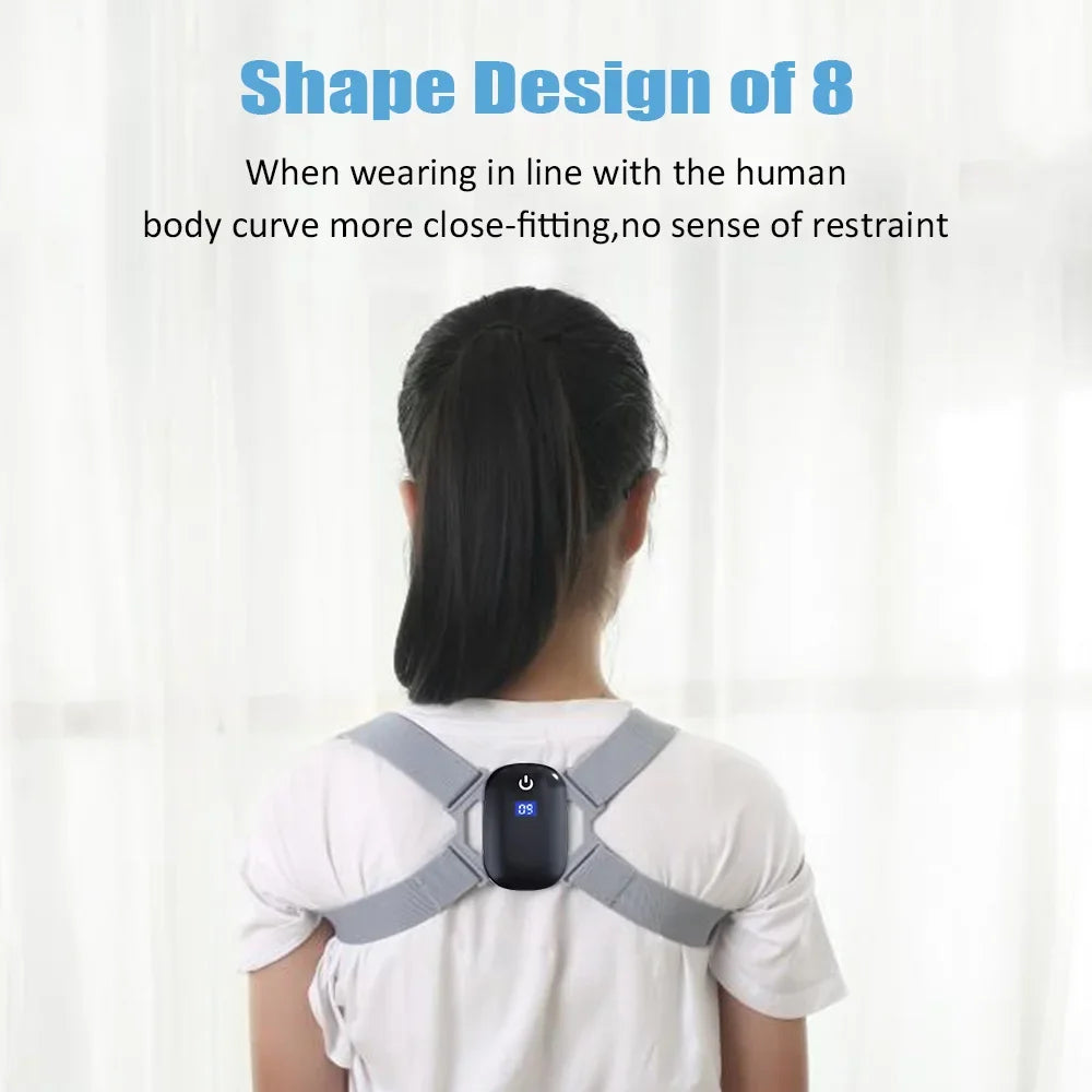 Smart Posture Corrector Belt Sensor for Kids & Adults – Improved Sitting Alignment with Invisible Reminder