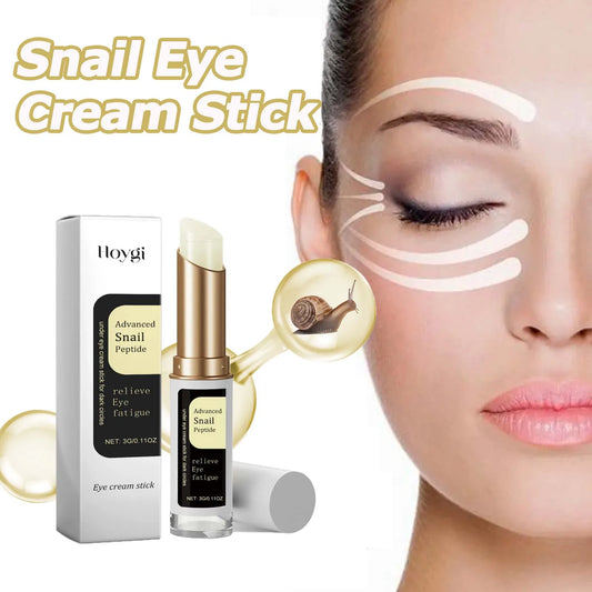 Hydrating Formula Snail Collagen Eye Cream Stick for Puffiness, Dark Circles & Fine Lines