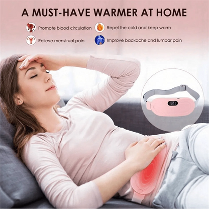 Comfortable Menstrual Heating Pad for Women – Self-Warming Belt for Soothing Period Discomfort & Abdominal Relaxation