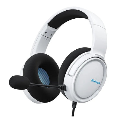 BINNUNE Wired Gaming Headphones 97dB with Microphone for PS4 PS5 Xbox Series Tablets & Laptops