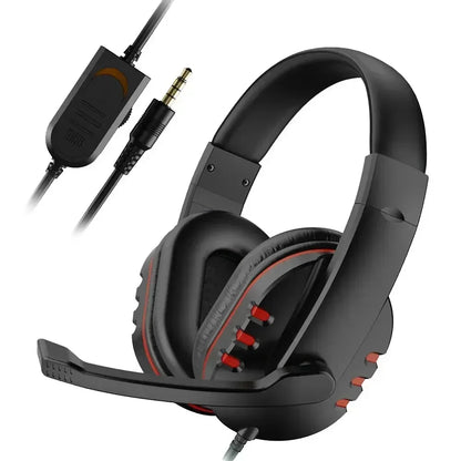 Noise Cancelling Wired Gaming Headphones with Bass Surround for Nintendo Games PS4 & Laptops