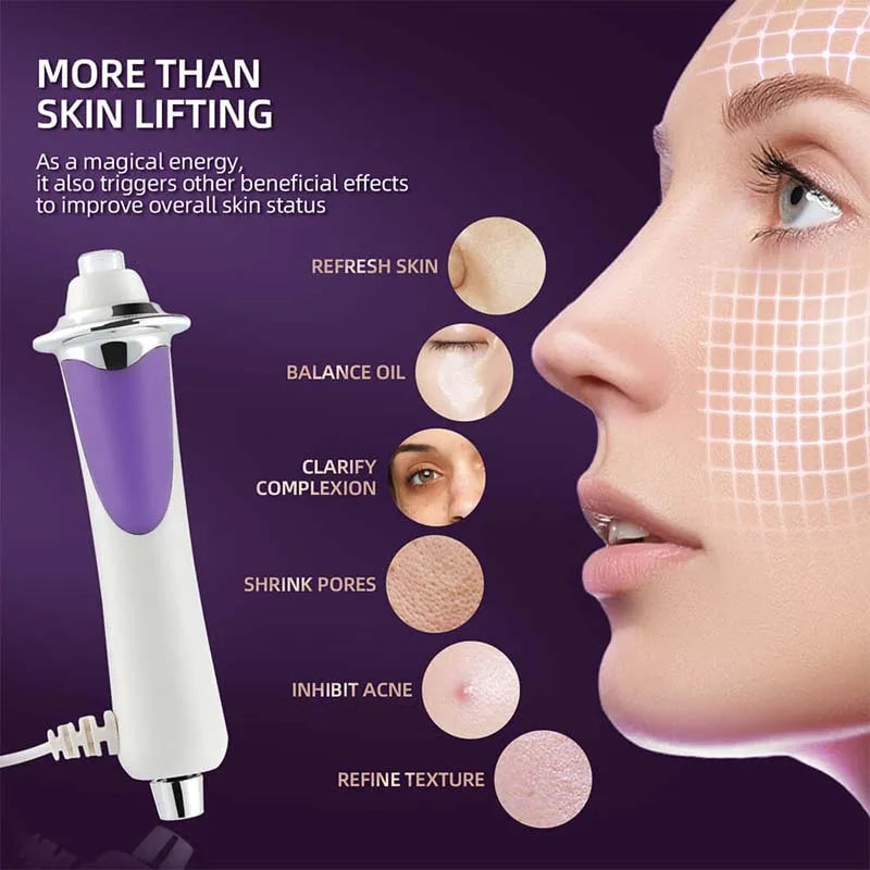 Radio Frequency Facial Beauty with EMS Microcurrent – Skin Toning & Beauty Tool for At-Home Skincare