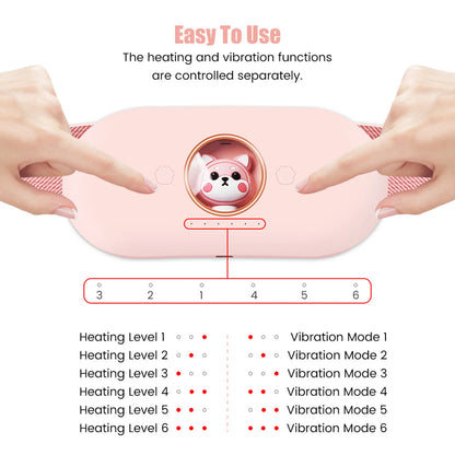 SALORIE Menstrual Heating Self Massage Heat Period Pain Relief