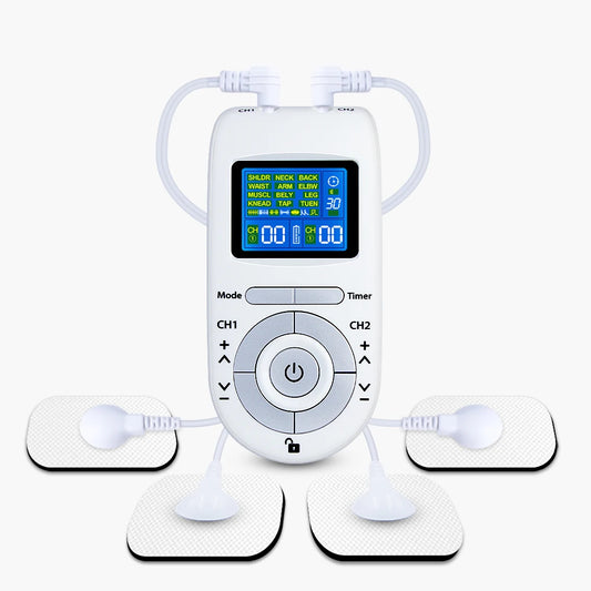 Electric Muscle Stimulator with 12 Modes – Digital Body Massager for Relaxation and Fitness Recovery