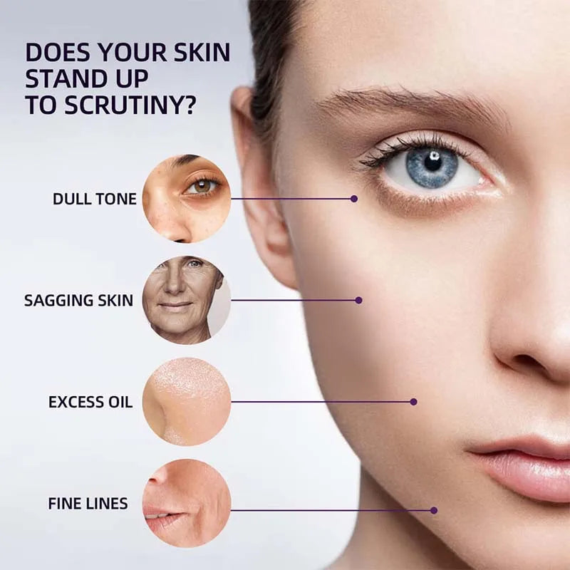Radio Frequency Facial Beauty with EMS Microcurrent – Skin Toning & Beauty Tool for At-Home Skincare