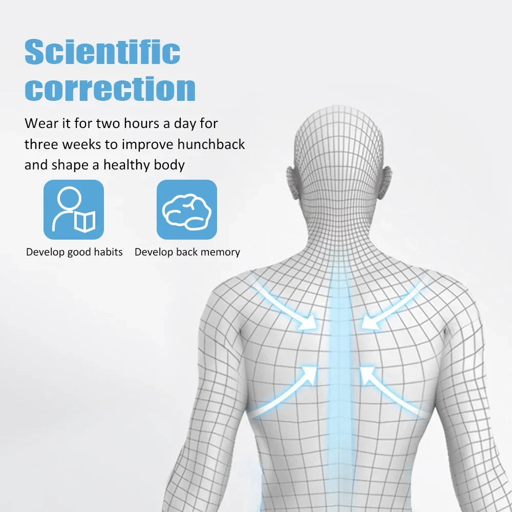 Smart Posture Corrector Belt Sensor for Kids & Adults – Improved Sitting Alignment with Invisible Reminder
