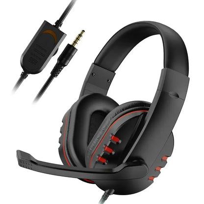 Noise Cancelling Wired Gaming Headphones with Bass Surround for Nintendo Games PS4 & Laptops