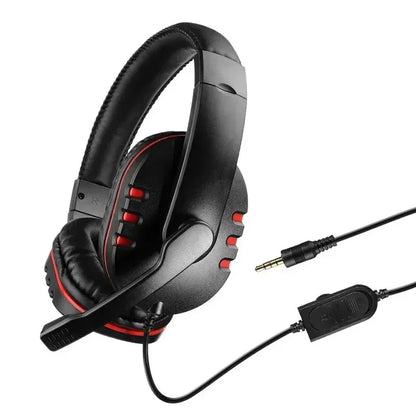 Noise Cancelling Wired Gaming Headphones with Bass Surround for Nintendo Games PS4 & Laptops