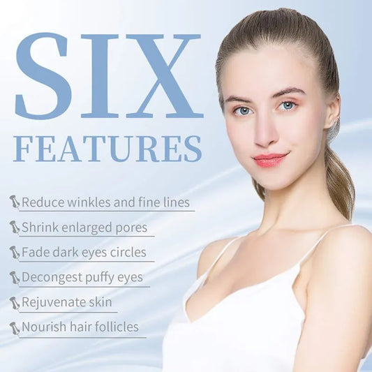 4-in-1 High Frequency Beauty Wand – Facial Massage Device for Skin Firming and Glow