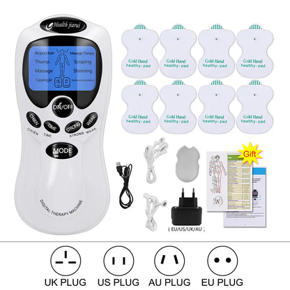 SALORIE 8 Mode EMS Electric Herald Tens Machine Acupuncture Body Massage